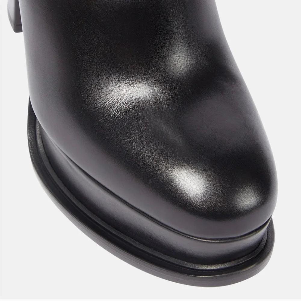 Alexander McQueen Black platform Ankle Boots US8